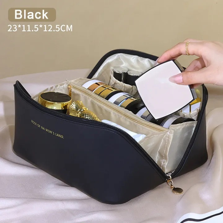 Leather Cosmetic PU Pouch