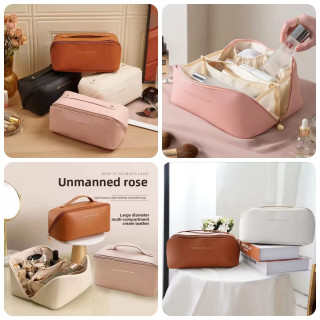 Leather Cosmetic PU Pouch