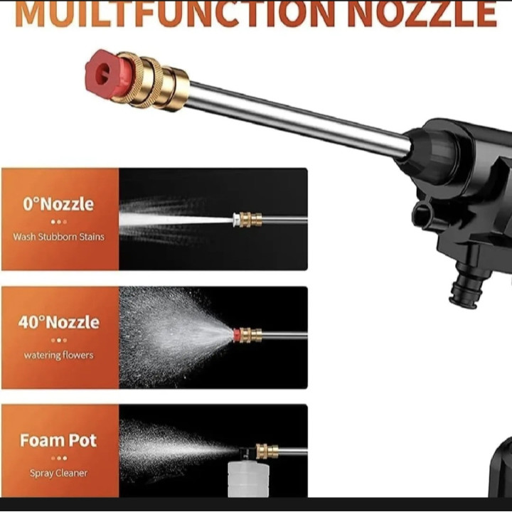 MRD Portable Powerful High Pressure 48v Max Power link System Cordless Wireless Car Wash
